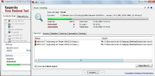 7. neljas puhastus kaspersky